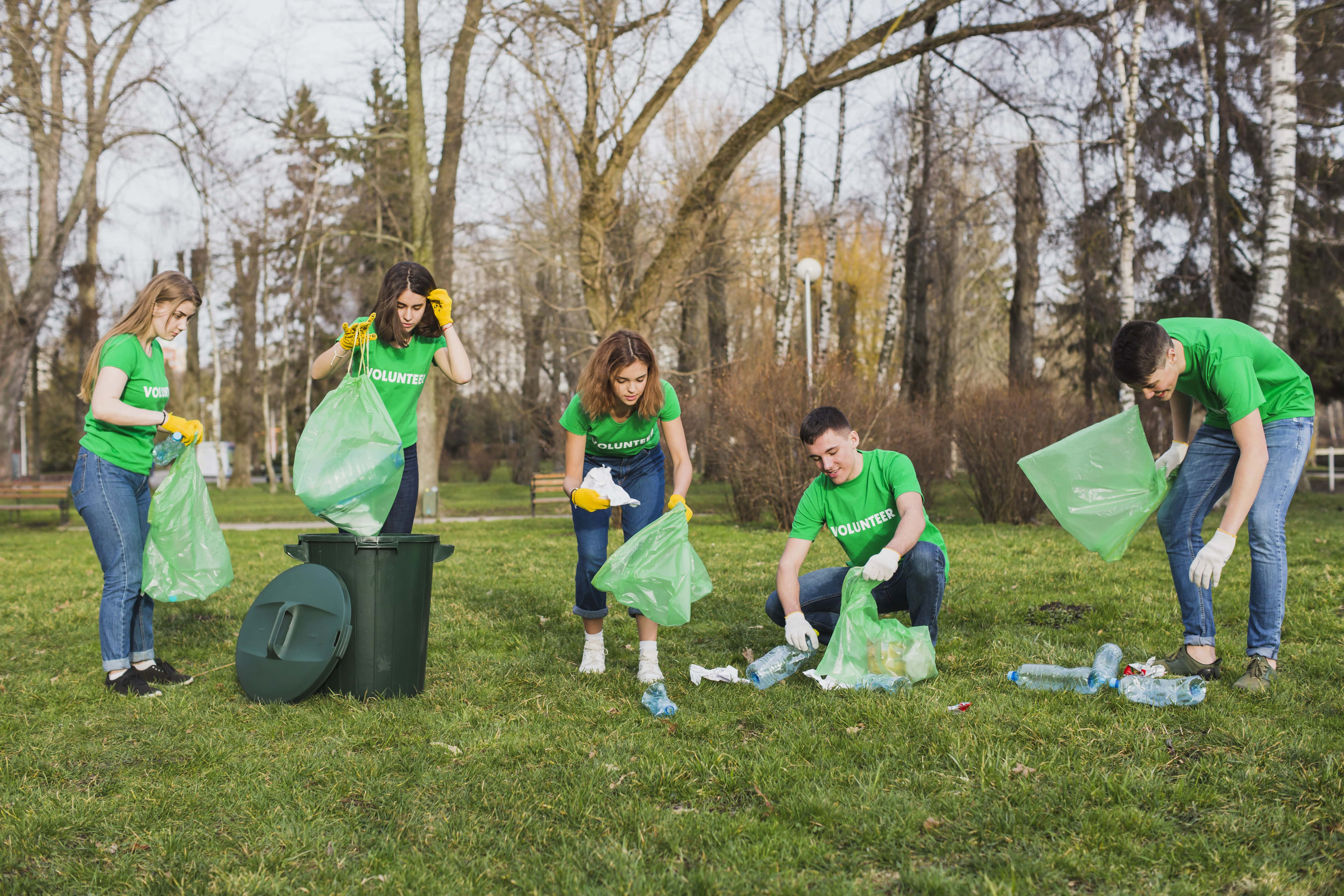 Group of GAIA volunteers working together